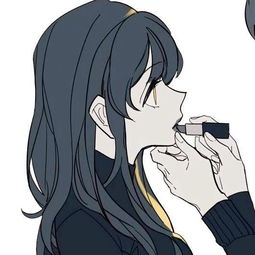 二次元小仙女闺蜜头像,昼夜没趣,守太多规矩