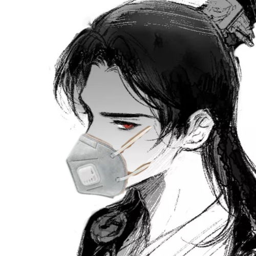 口罩头像