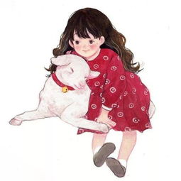 动物卡通图片头像唯美女生