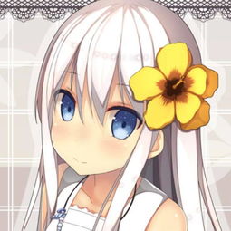 二次元少女头像