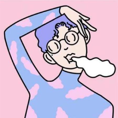 二次元情侣卡通头像,有点搞怪但是感觉很不错的