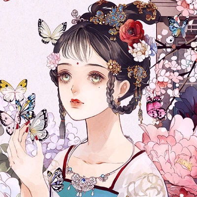 溺毙唯美古风仙气魅力动漫女头.微信头像我要个性网