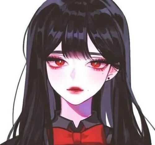 不常见的暗黑系动漫女头你慕了吗