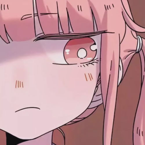 女生动漫头像那女孩对我说