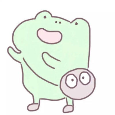 呆萌可爱卡通头像情侣情头
