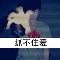 2013年忧伤情绪的个性文字qq男生头像