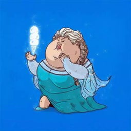 玩趣如果白雪公主变胖变老了,你还认得出吗