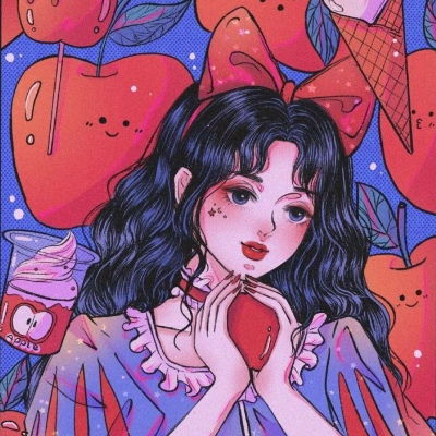 清晰动漫女生头像也比较适合多人闺蜜头使用的