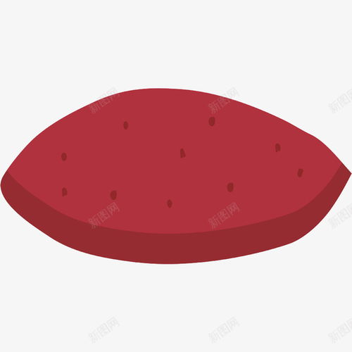 卡通美味扁平化红薯图标食物ui图标设计图片免费下载页面网页平面电商创意素材地瓜素材