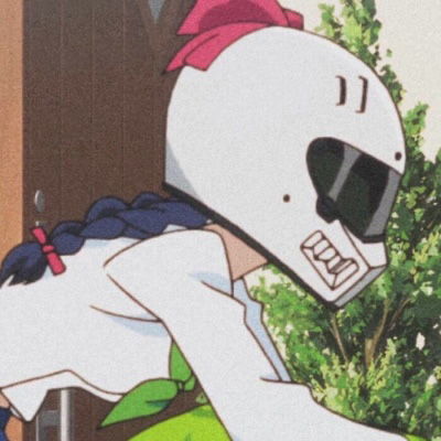 机车女孩动漫头像戴头盔霸气机车女孩微信头像