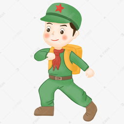 兵哥哥的卡通插画素材图片免费下载千库网