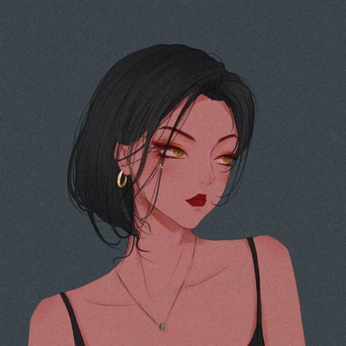 头像剪成短发,做回酷girl