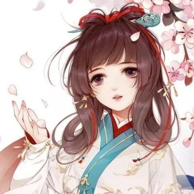 动漫古风少女汉服头像