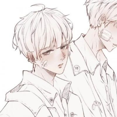 基头cp头像你是我的后背