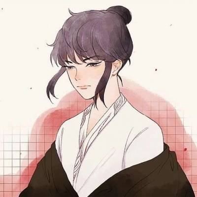 动漫女头高冷霸气黑衣冷艳孤独女头