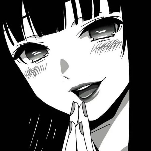 超级nice的黑白漫画风头像