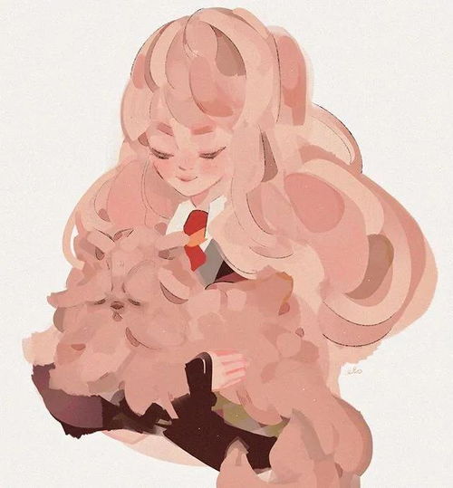 动漫人物插画师hailey甜甜的画风,少女心爆棚