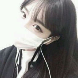 求女生头像,最好是长发的女生,戴白色口罩,头像是黑白的,灰常感谢
