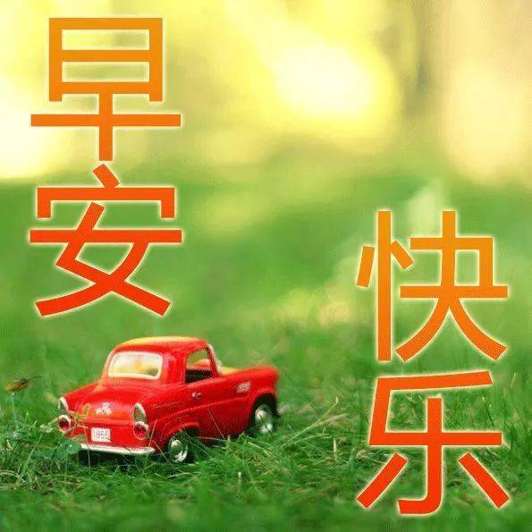 唯美的早安问候动态表情图片朋友圈祝福语录