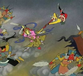 卡通脸谱头像大闹天宫