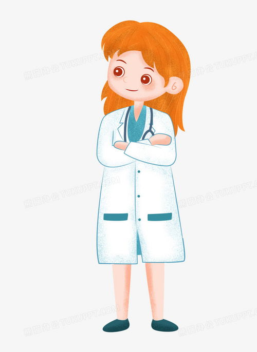 手绘卡通美丽的女医生png图片素材下载医生png熊猫办公
