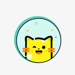 卡通手绘可爱小猫png背景图片素材其他格式下载动漫人物大全