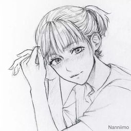 学生党最爱的帅哥美女动漫线稿,画风干净清爽,很适合临摹