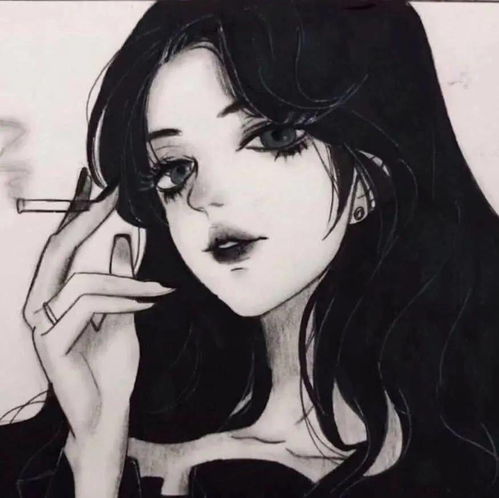 头像剪成短发,做回酷girl