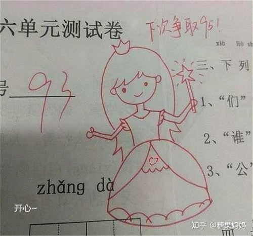 老师卡通头像可爱评语