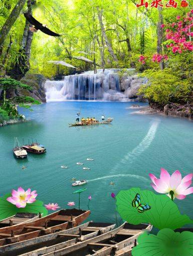 中老年头像大全风景如画,人间仙境的微信头像
