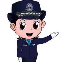 警察可爱卡通头像女头像