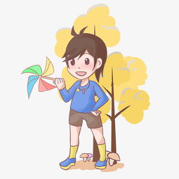 卡通秋冬季旅游人物插画图片素材其他格式下载动漫人物大全