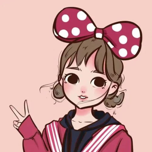 微信头像高清手绘动漫女生头像