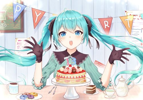 初音未来2020生日贺图选集