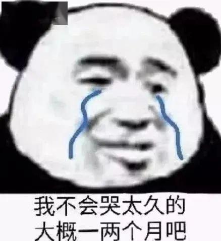 熊猫头表情包i不争气的东西