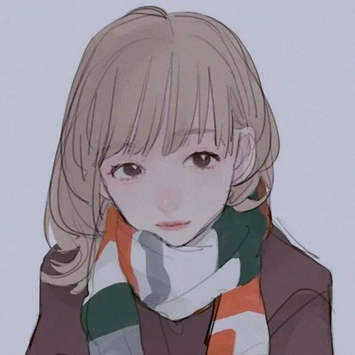 女孩头像卡通情头