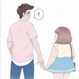 求这张图片出处男生牵着胖女友的漫画