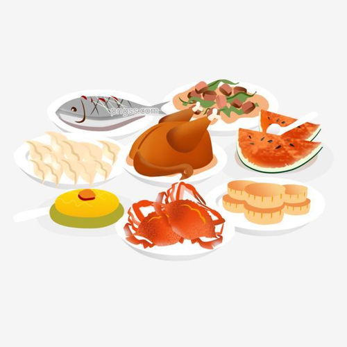 手绘卡通团圆饭美食图片大小2000x2000px图片尺寸771.31kb来自png搜索网pngss.com免费免扣png素材下载psd饭桌分层糕点红烧肉红烧鱼饺子节日元素烤鸡美食年夜饭螃蟹手绘