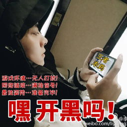 黑李易峰的表情包