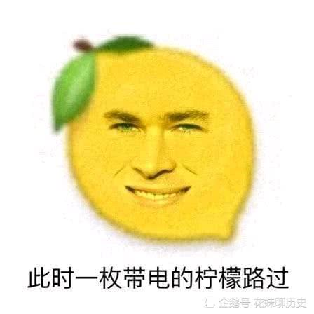 表情搞笑的表情包此时,一枚带电的柠檬路过表情
