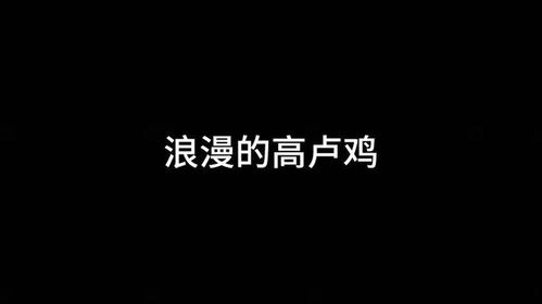 浪漫的高卢鸡原创动画段子沙雕日常搞笑二次元