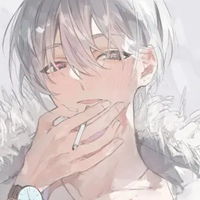 白色qq头像男生