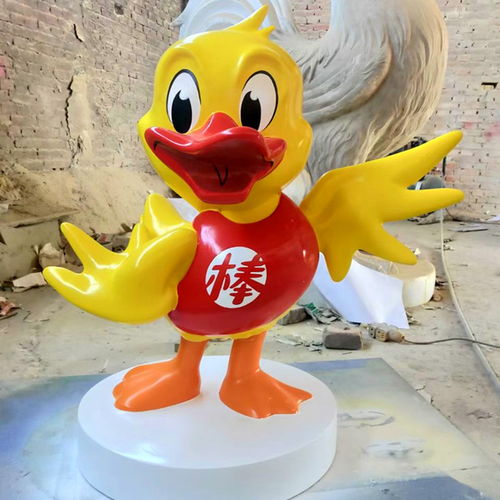深圳玻璃钢戴口罩卡通雕塑体育广场形象人偶雕塑宣传造型-黄页88网