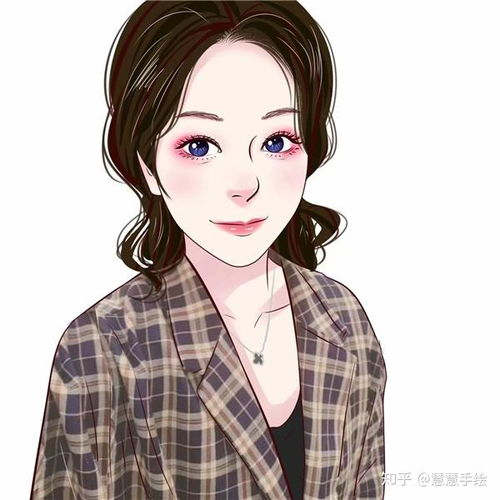 头像简约文艺卡通女生