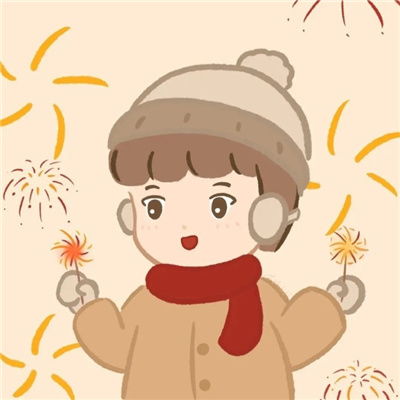 2021情人节专属的喜庆超萌情侣头像愿往后的日子多的是快乐