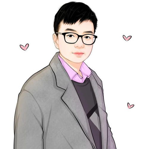 换个新头像吧,男士简约风漫画头像,换上更显艺术感