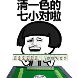 打麻将搞笑表情包