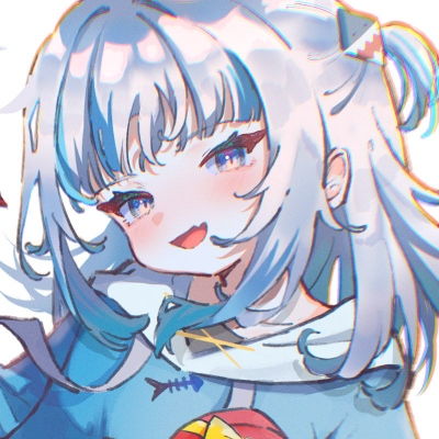 蓝色二次元可爱女生头像,女生头像小清新可爱