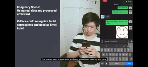 耳机可检测表情戴着口罩也可以,华人科学家新发明让人脸变成表情包
