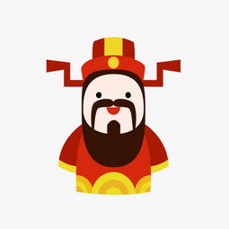 卡通财神素材图片免费下载高清卡通手绘png千库网图片编号6854840